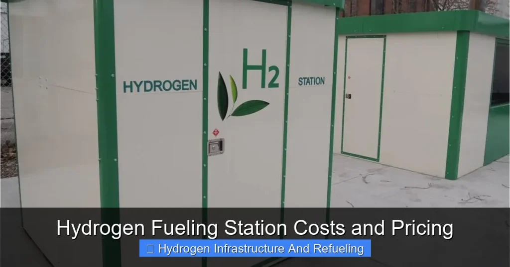 Hydrogen Fueling Station Costs and Pricing