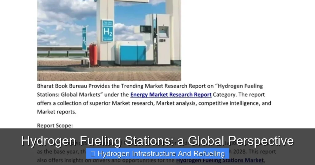 Hydrogen Fueling Stations: a Global Perspective Hydrogen Fueling Stations: a Global Perspective