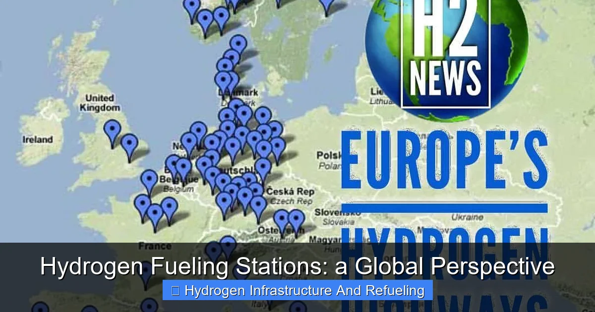 Hydrogen Fueling Stations: a Global Perspective
