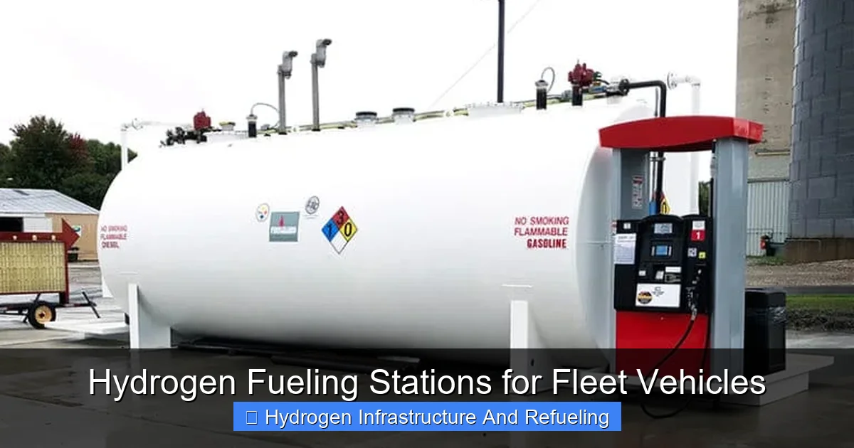Hydrogen Fueling Stations for Fleet Vehicles