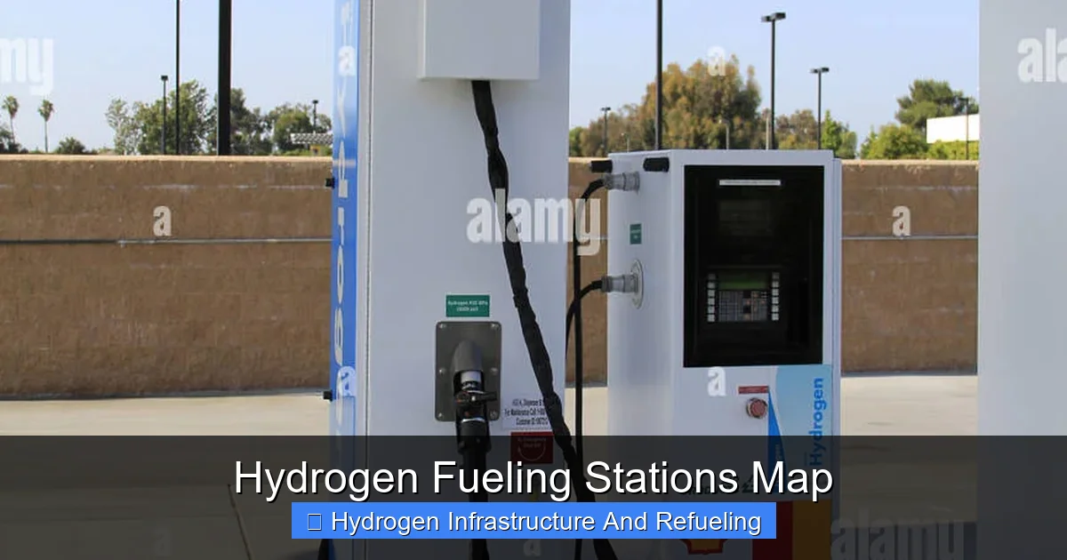 Hydrogen Fueling Stations Map