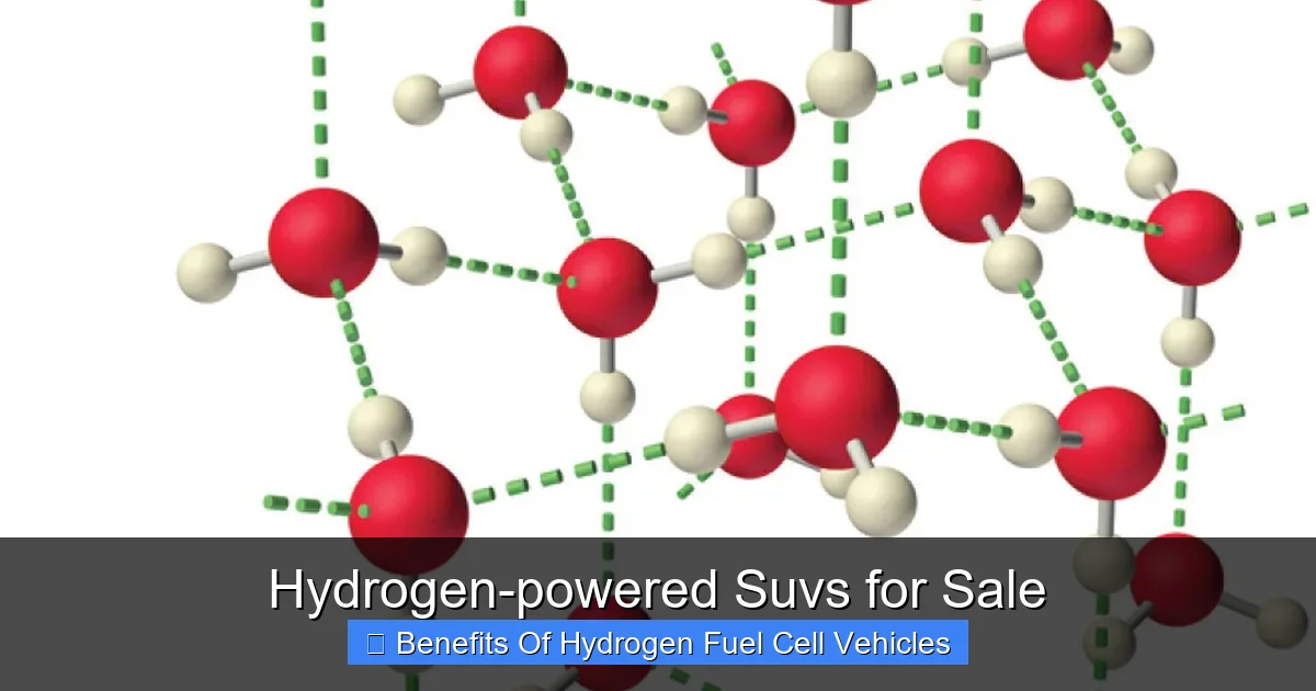 Hydrogen-powered Suvs for Sale