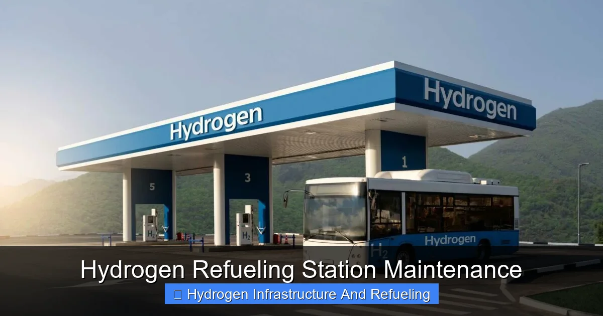 Hydrogen Refueling Station Maintenance