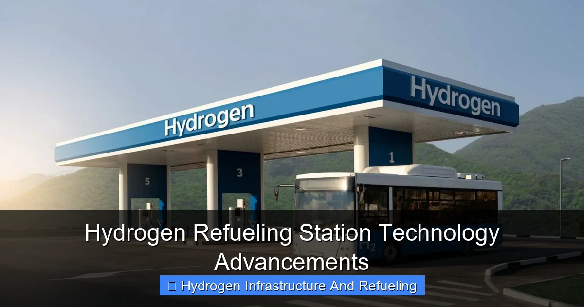 Hydrogen Refueling Station Technology Advancements