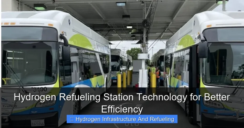 Hydrogen Refueling Station Technology for Better Efficiency Hydrogen Refueling Station Technology for Better Efficiency