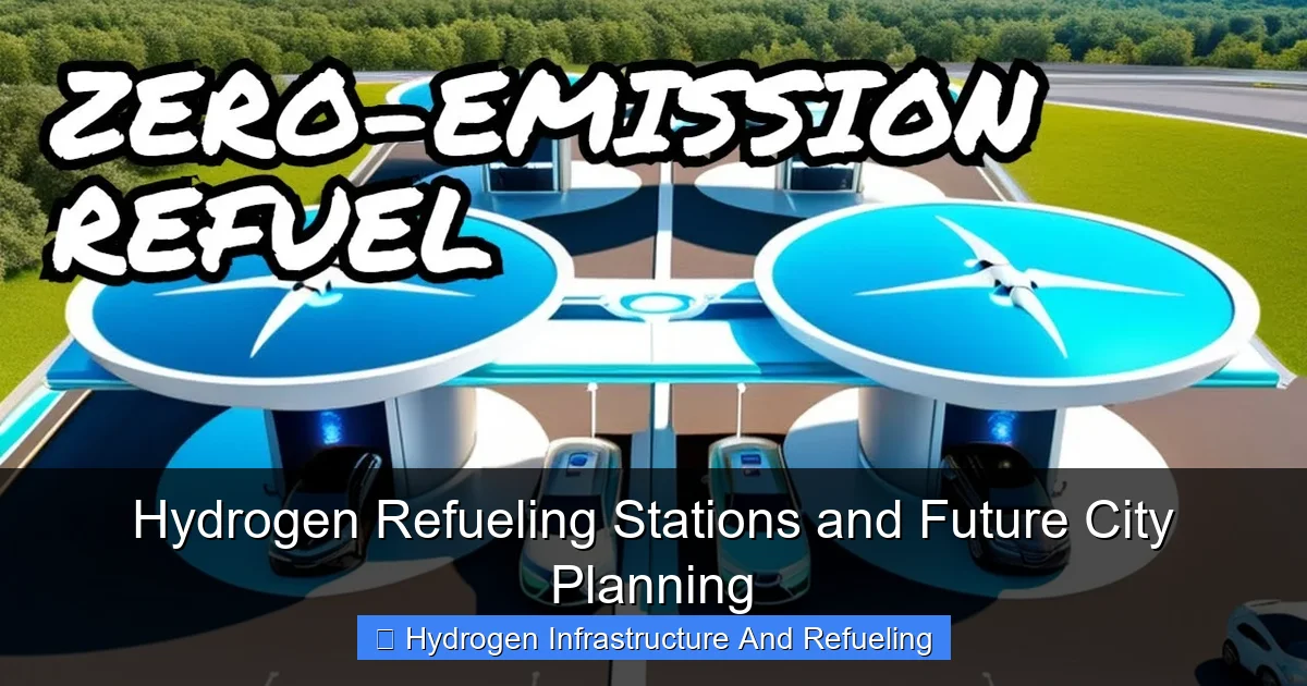 Hydrogen Refueling Stations and Future City Planning