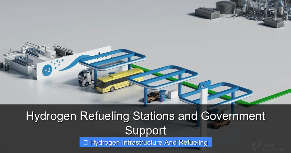 Hydrogen Refueling Stations and Government Support