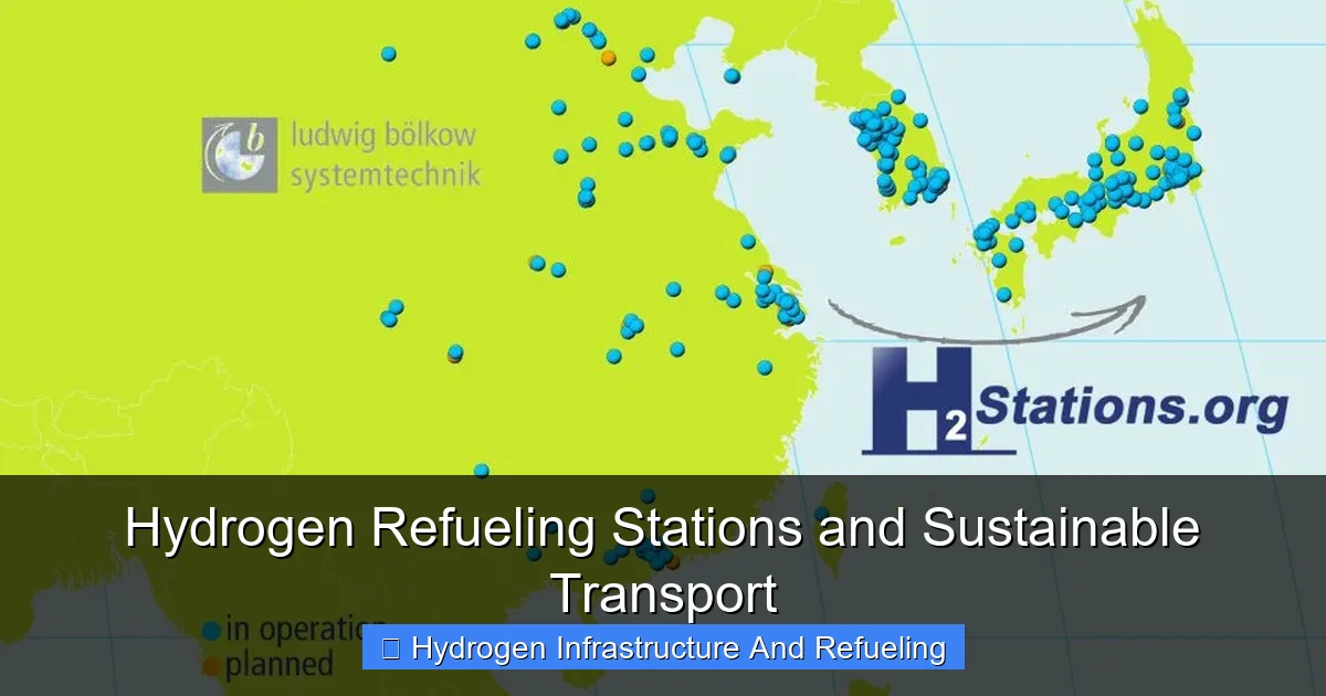 Hydrogen Refueling Stations and Sustainable Transport