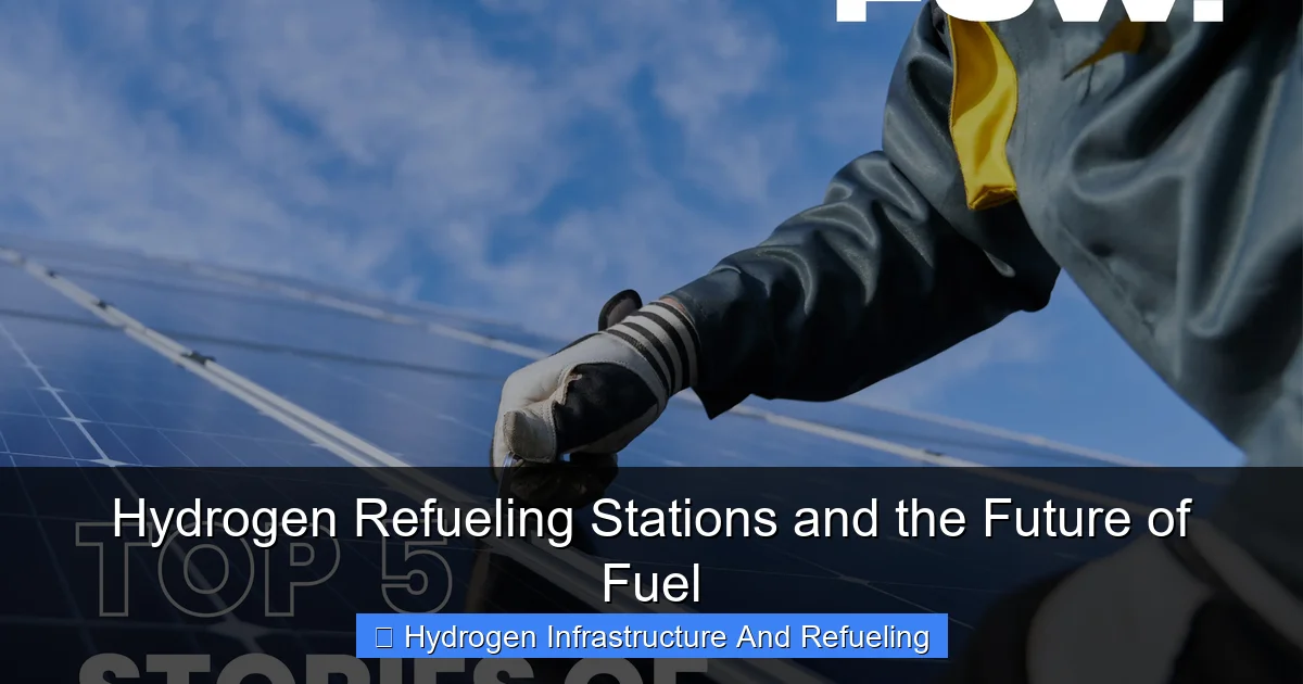 Hydrogen Refueling Stations and the Future of Fuel