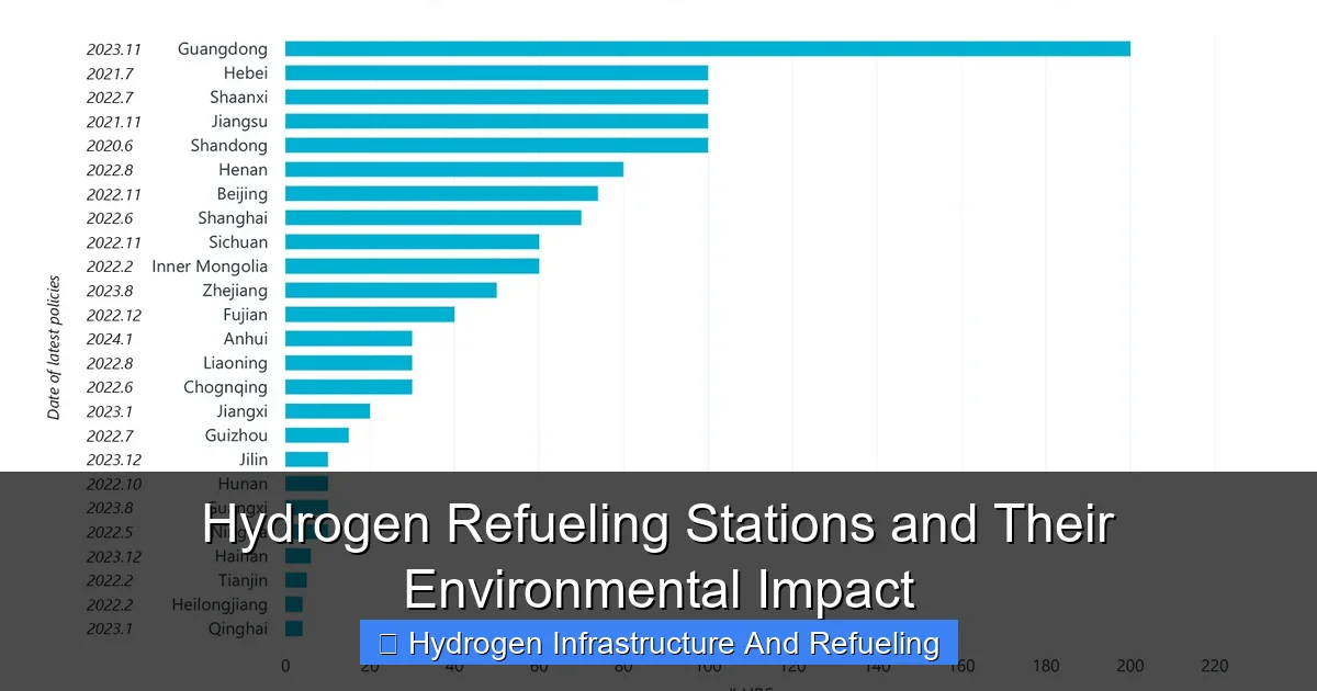 Hydrogen Refueling Stations and Their Environmental Impact