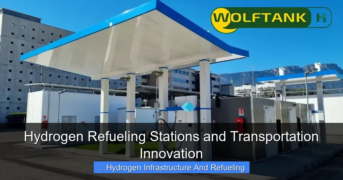 Hydrogen Refueling Stations and Transportation Innovation