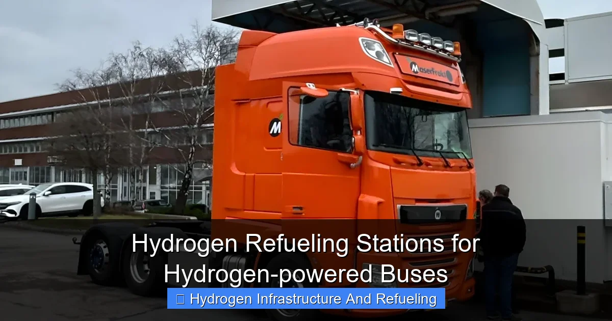 Hydrogen Refueling Stations for Hydrogen-powered Buses