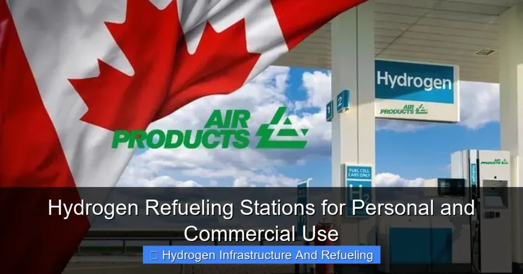 Hydrogen Refueling Stations for Personal and Commercial Use