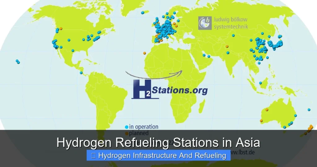 Hydrogen Refueling Stations in Asia
