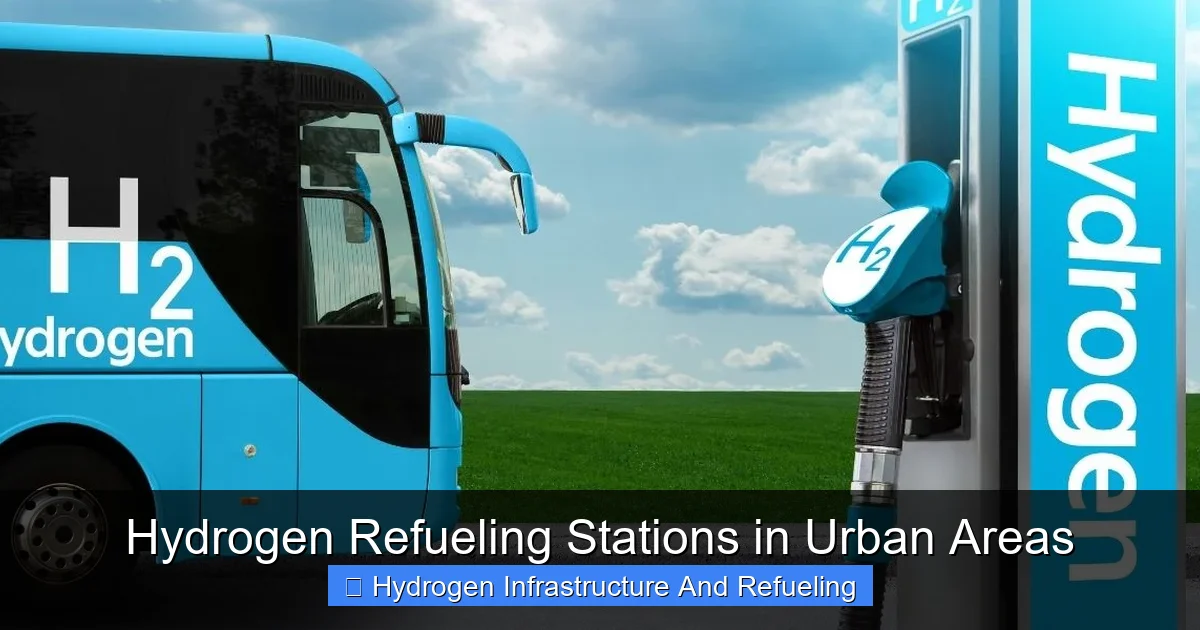 Hydrogen Refueling Stations in Urban Areas