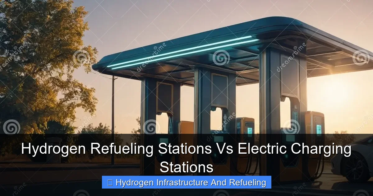 Hydrogen Refueling Stations Vs Electric Charging Stations