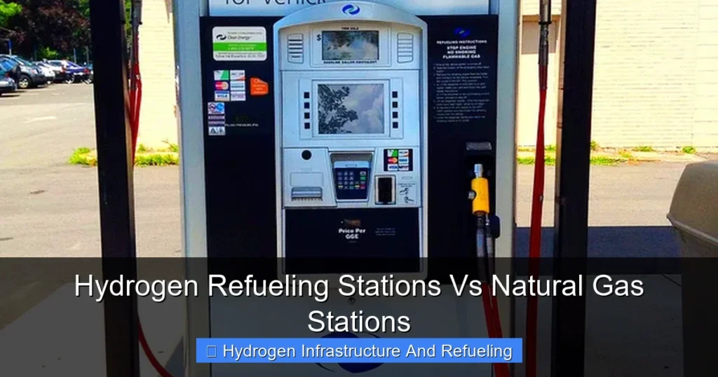 Hydrogen Refueling Stations Vs Natural Gas Stations