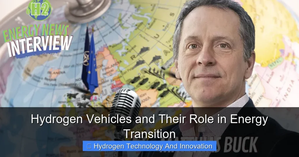 Hydrogen Vehicles and Their Role in Energy Transition