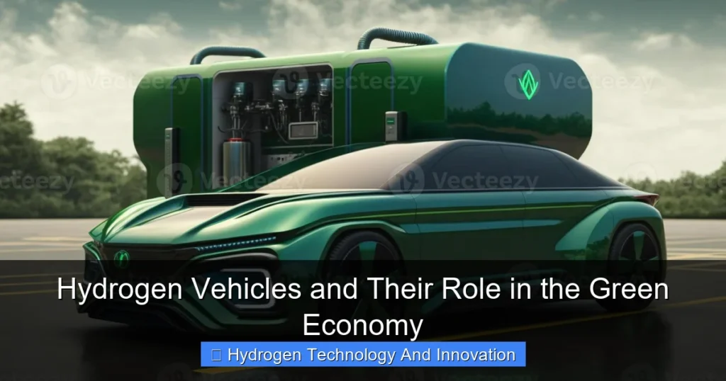 Hydrogen Vehicles and Their Role in the Green Economy