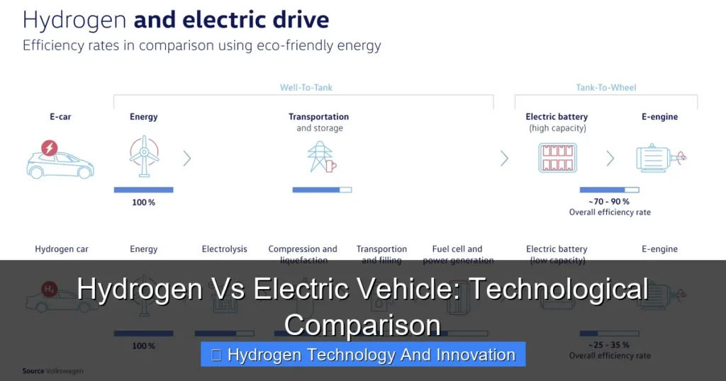 Hydrogen Vs Electric Vehicle: Technological Comparison