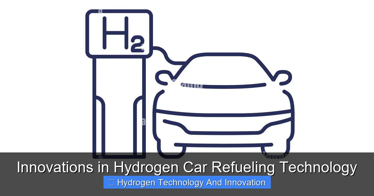 Innovations in Hydrogen Car Refueling Technology
