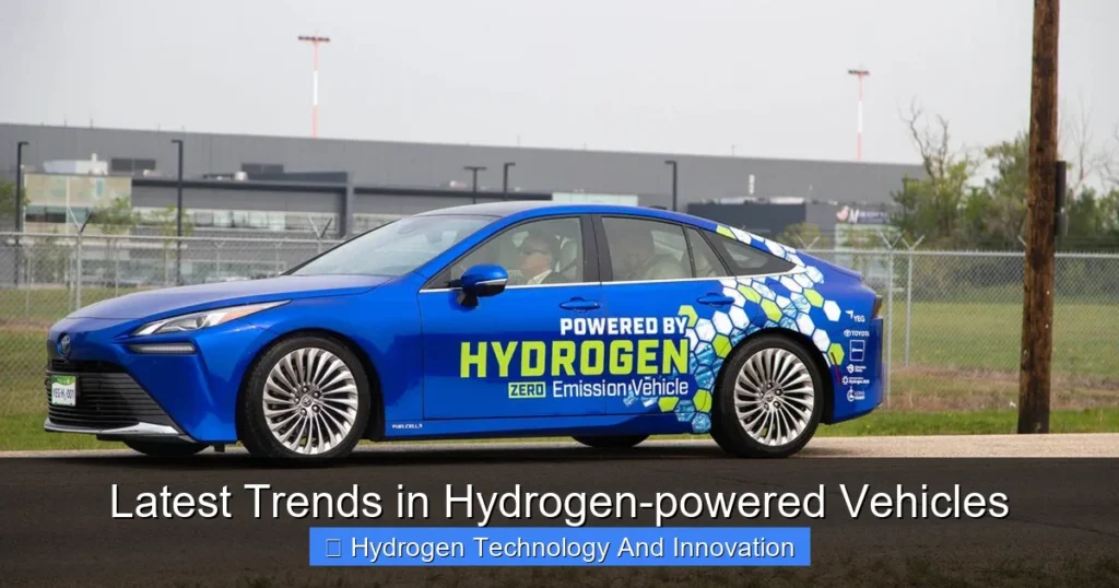 Latest Trends in Hydrogen-powered Vehicles
