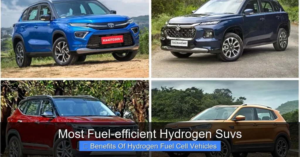 Most Fuel-efficient Hydrogen Suvs