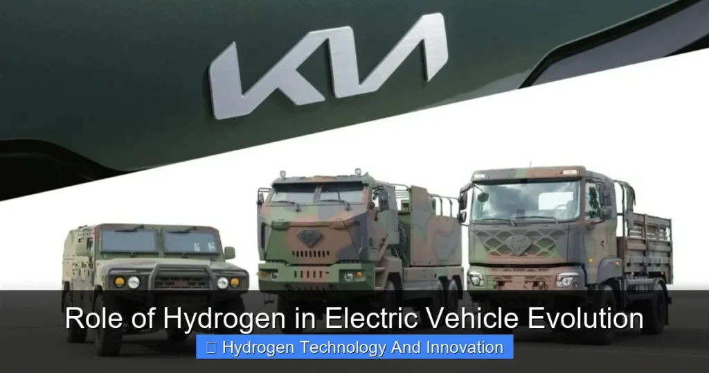 Role of Hydrogen in Electric Vehicle Evolution