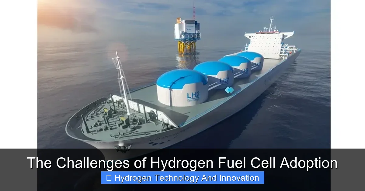The Challenges of Hydrogen Fuel Cell Adoption