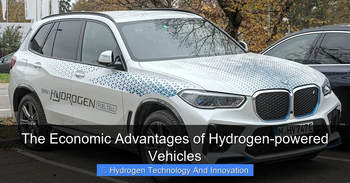 The Economic Advantages of Hydrogen-powered Vehicles