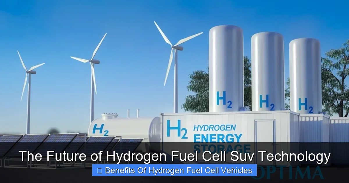 The Future of Hydrogen Fuel Cell Suv Technology