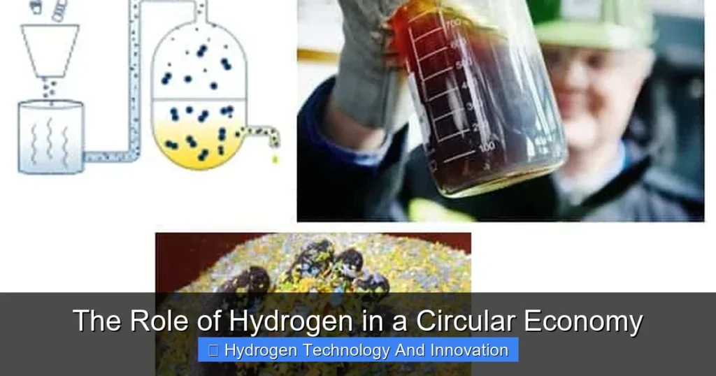 The Role of Hydrogen in a Circular Economy
