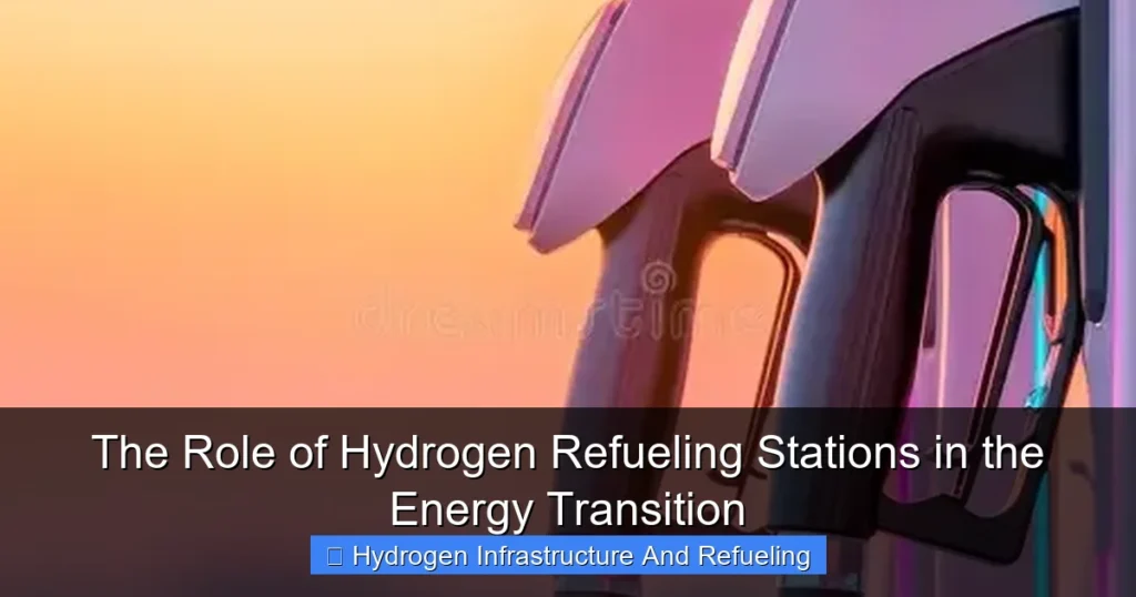 The Role of Hydrogen Refueling Stations in the Energy Transition