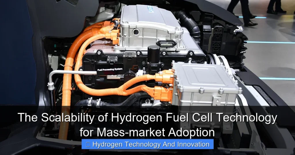 The Scalability of Hydrogen Fuel Cell Technology for Mass-market Adoption