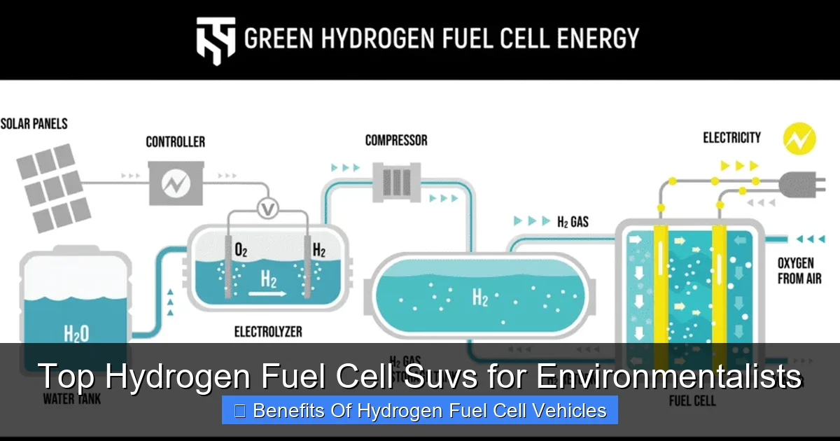 Top Hydrogen Fuel Cell Suvs for Environmentalists
