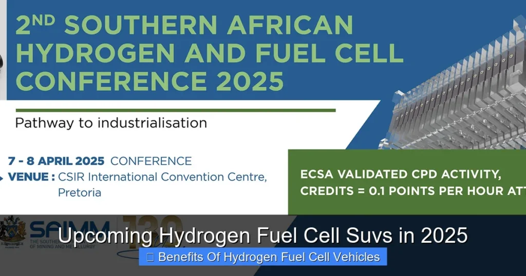 Upcoming Hydrogen Fuel Cell Suvs in 2025