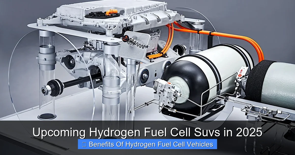 Upcoming Hydrogen Fuel Cell Suvs in 2025