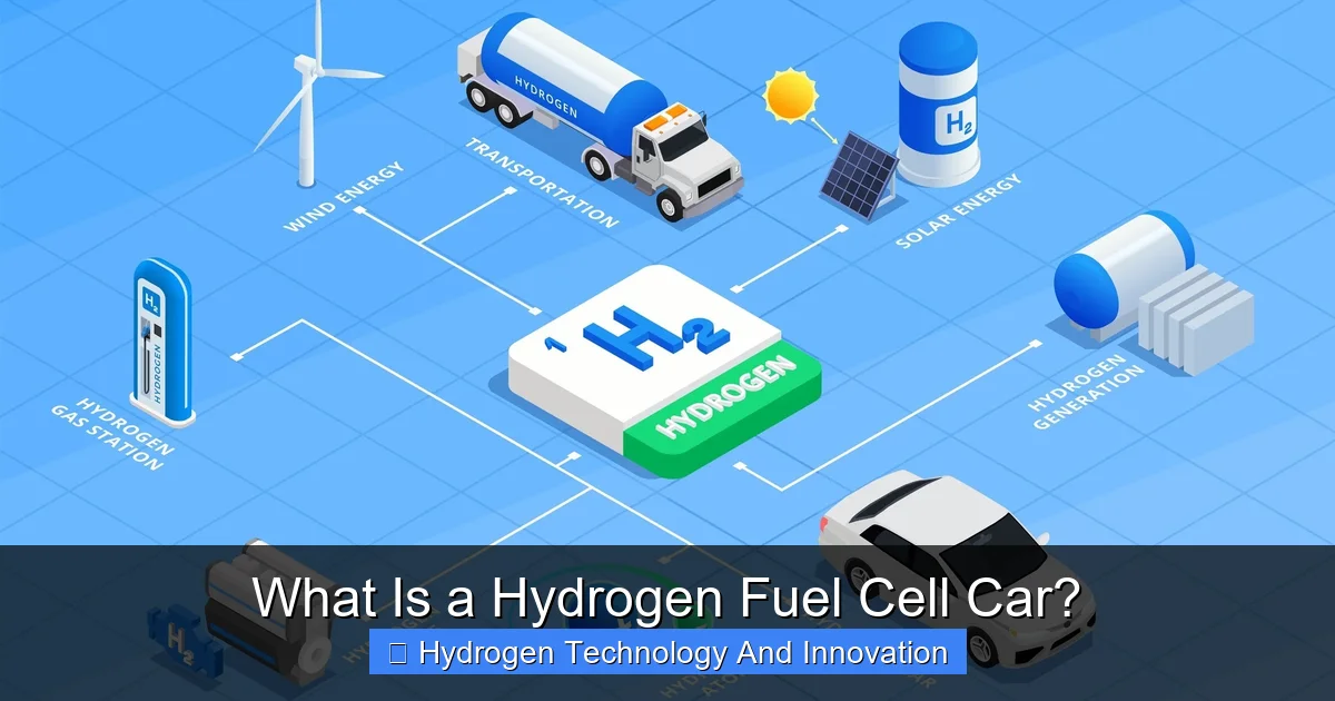 What Is a Hydrogen Fuel Cell Car?