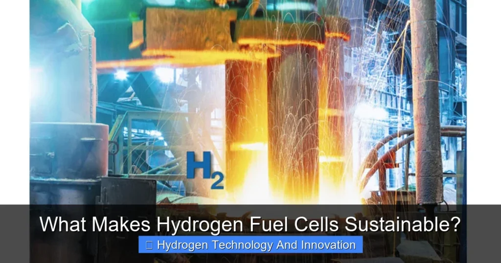 What Makes Hydrogen Fuel Cells Sustainable?