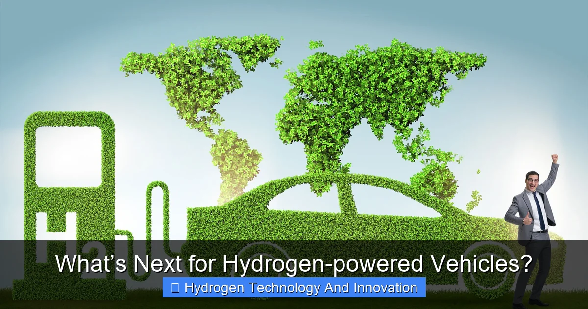 What’s Next for Hydrogen-powered Vehicles?