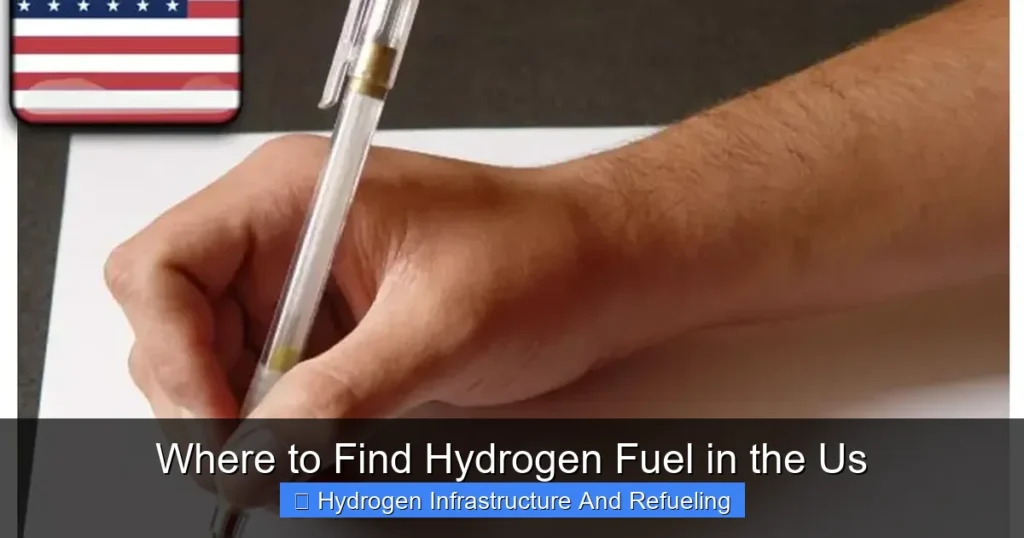 Where to Find Hydrogen Fuel in the Us