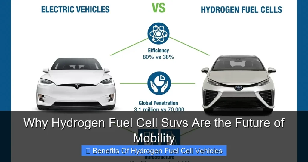 Why Hydrogen Fuel Cell Suvs Are the Future of Mobility