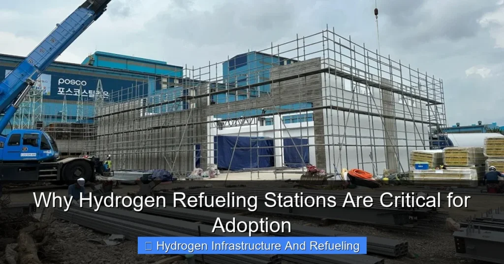 Why Hydrogen Refueling Stations Are Critical for Adoption