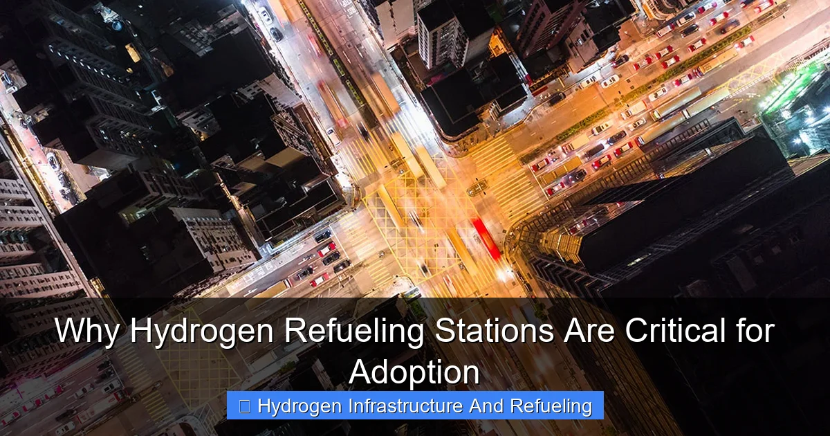 Why Hydrogen Refueling Stations Are Critical for Adoption