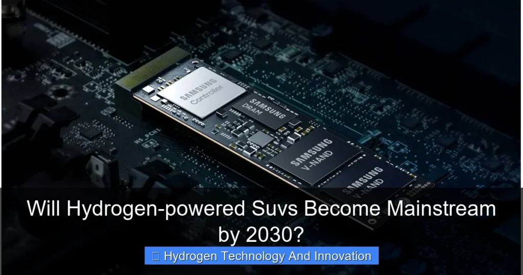 Will Hydrogen-powered Suvs Become Mainstream by 2030?