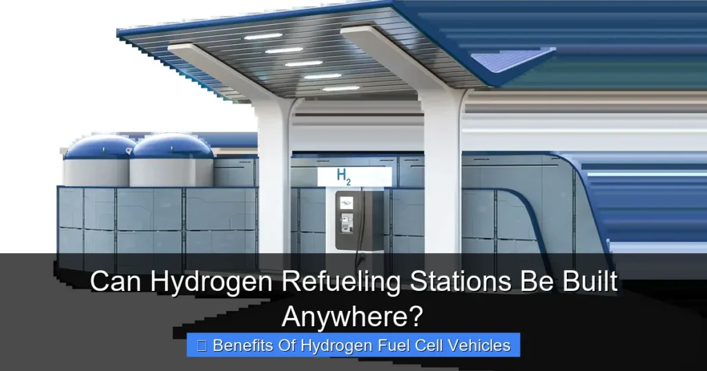 Can Hydrogen Refueling Stations Be Built Anywhere?