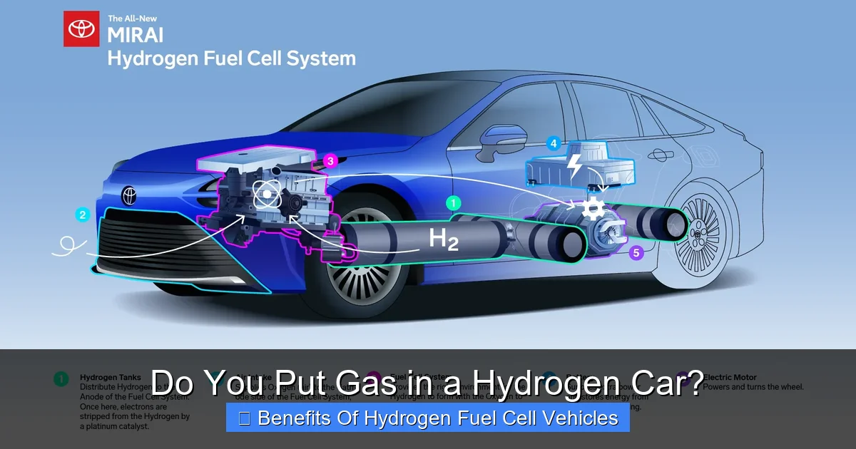 Do You Put Gas in a Hydrogen Car?