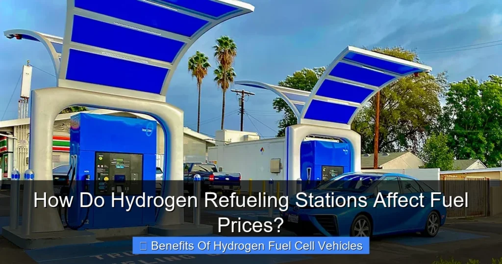 How Do Hydrogen Refueling Stations Affect Fuel Prices?