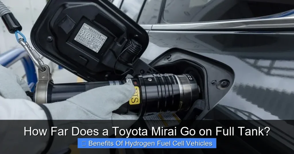 How Far Does a Toyota Mirai Go on Full Tank?