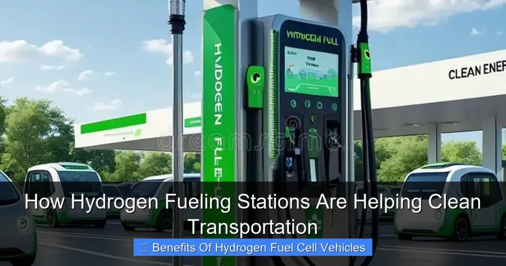 How Hydrogen Fueling Stations Are Helping Clean Transportation